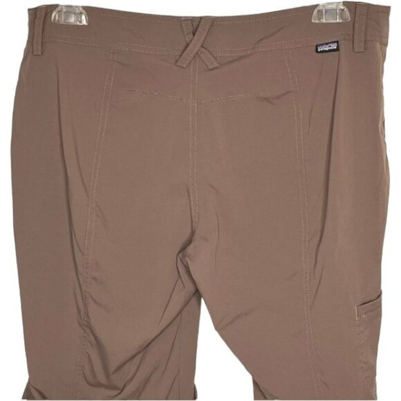 Patagonia Solimar Roll-Up Nylon Hiking Shorts - Earthenware - 12 - Picture 4 of 8